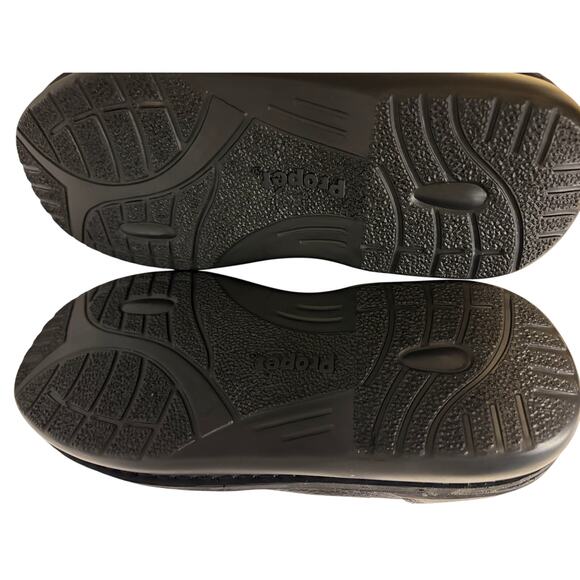 Propet Villager Men’s Black Leather Orthopedic Shoes Oxford 
Size 11 M4070